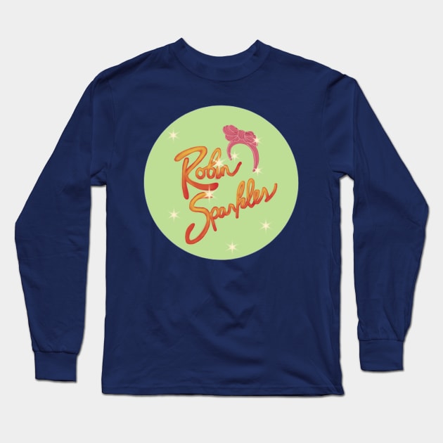 HIMYM MOMENTS | ROBIN SPARKLES Long Sleeve T-Shirt by ulricartistic